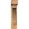Ekena Millwork Imperial Block Smooth Bracket w/ Offset Brace, Western Red Cedar, 5 1/2"W x 22"D x 26"H BKT0604X22X26IMP05SWR - alternate 2